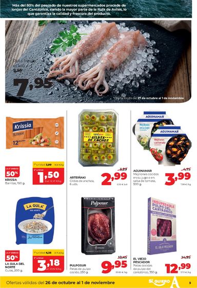 Folleto Alimerka - Alimerka del 26/10 al 01/11 - página 3