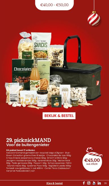 Folder Makro - Makro - Kerstpaketten catalogus van 20-10 tot 31-12 - side 35