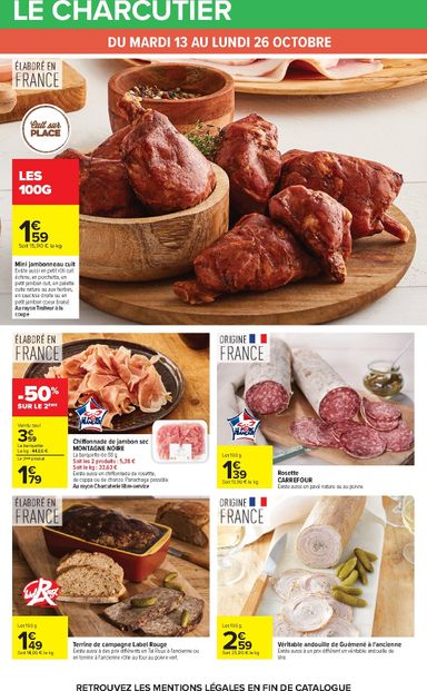 Catalogue Carrefour - Carrefour valable dès le 13/10 au 26/10 - page 21