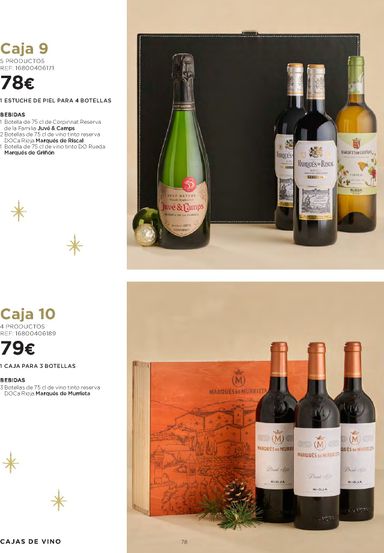 Folleto El Corte Inglés - El Corte Inglés - Cestas de Navidad del 09/10 al 25/12 - página 78