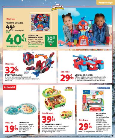 Catalogue Auchan - Auchan - Jouets de Noël valable dès le 16/10 au 06/12 - page 15