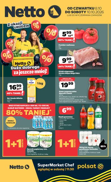 Gazetka Netto - Netto - Food od 08.10. do 10.10. - strona 1