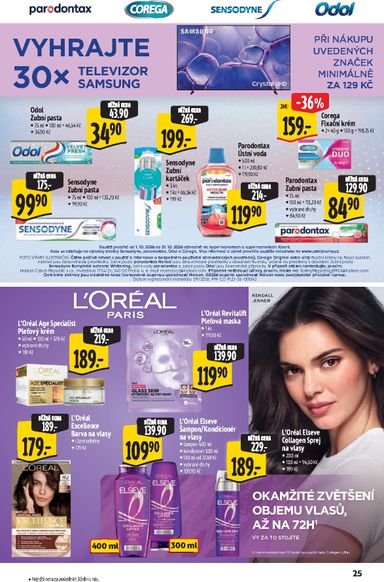 Leták Albert - Albert Hypermarket - Značková kvalita od 21.10. do 03.11. - strana 25