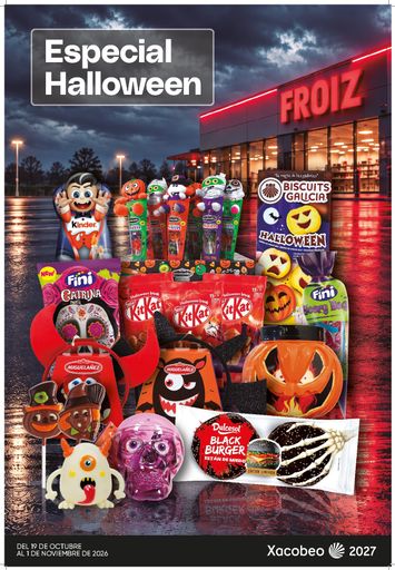 Folleto Froiz - Froiz - Especial Halloween del 19/10 al 01/11 - página 1