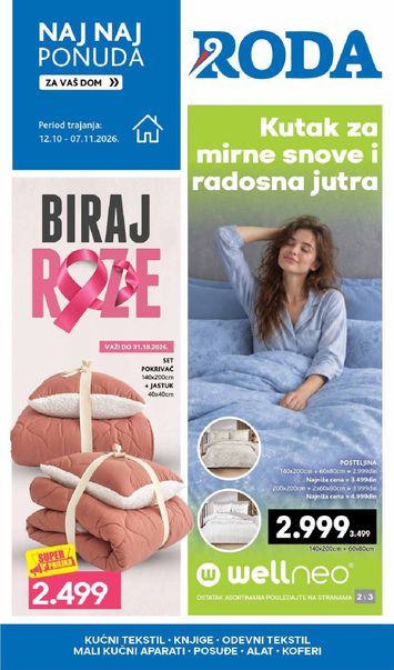 Katalog Roda - Roda - Naj naj ponuda za vaš dom od 12.10 do 07.11 - strana 1