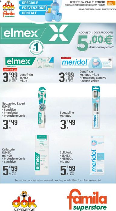 Volantino DOK - DOK - Speciale Prevenzione Dentale valido dal 01/10 al 31/10 - pagina 8
