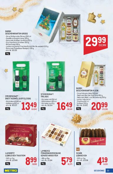 METRO-Flugblatt - Metro - Weihnachtsdeko gültig ab 15.10. bis 24.12. - seite 23