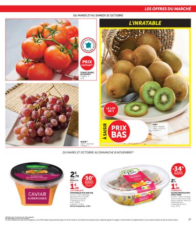 Catalogue Super U - Super U - Express valable dès le 27/10 au 08/11 - page 17