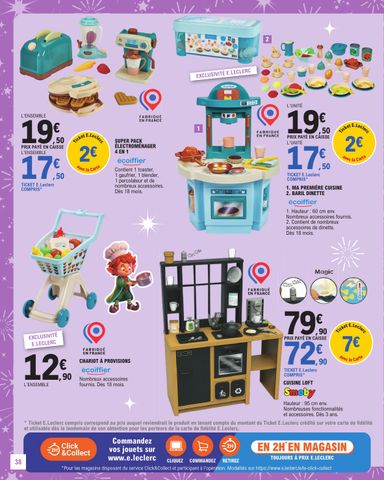 Catalogue E.Leclerc - E.Leclerc - Jouets de Noël valable dès le 20/10 au 05/12 - page 38