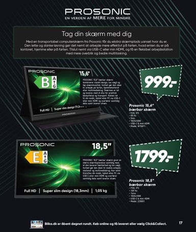 Brochurer Bilka - Bilka - Prosonic gyldig fra 01.05. til 31.12. - side 17