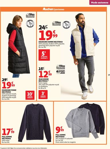 Folder Auchan - Auchan - Le Goût du Réconfort van 06/10 tot 18/10 - side 57