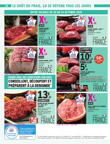 Catalogue E.Leclerc - E.Leclerc valable dès le 20/10 au 31/10 - page 52