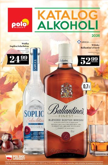 Gazetka POLOmarket - POLO market - Katalog alkoholi od 08.10. do 21.10. - strona 1
