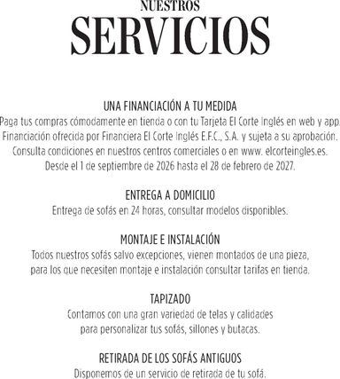 Folleto El Corte Inglés - El Corte Inglés - Sofás del 01/09 al 28/02 - página 4