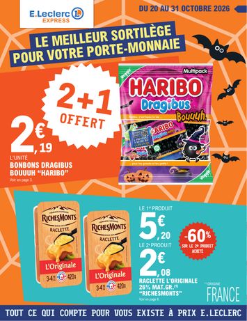 Catalogue E.Leclerc - E.Leclerc - Express valable dès le 20/10 au 31/10 - page 1