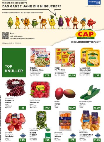 Prospekt CAP Markt - CAP Markt gültig ab 12.10. bis 17.10. - seite 1