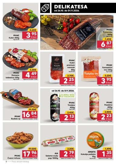 Katalog Pivac - Pivac vrijedi od 26.10. do 01.11. - stranica 2