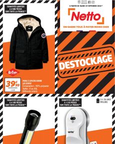 Netto - Destockage Octobre