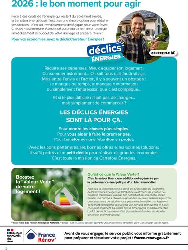 Catalogue Carrefour - Carrefour - Livre Blanc 2026 Energies valable dès le 22/09 au 31/10 - page 2