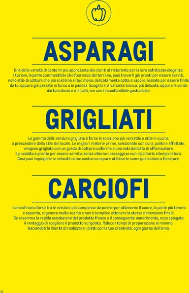 Volantino METRO - Metro - Catalogo Surgelati valido dal 01/01 al 31/12 - pagina 72