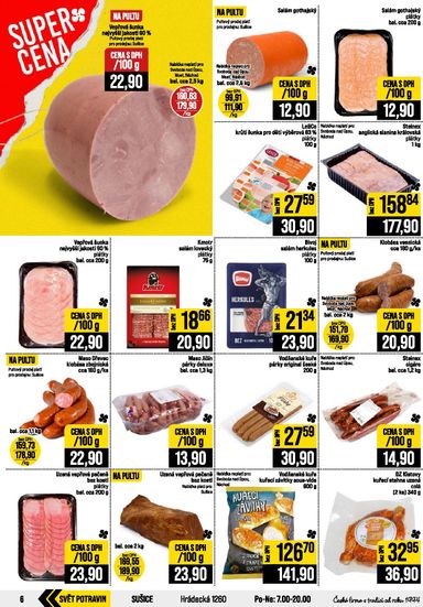 Leták JIP - JIP - České Budějovice, Most, Svoboda nad Úpou, Náchod, Sušice od 21.10. do 27.10. - strana 6