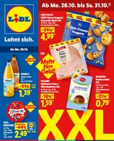 Lidl-Prospekt von Montag 26.10.