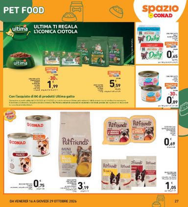 Volantino Spazio Conad - Spazio Conad valido dal 16/10 al 29/10 - pagina 27