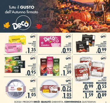 Volantino Decò - Decò - Supermercati/Maxistore Lipari valido dal 23/10 al 02/11 - pagina 11