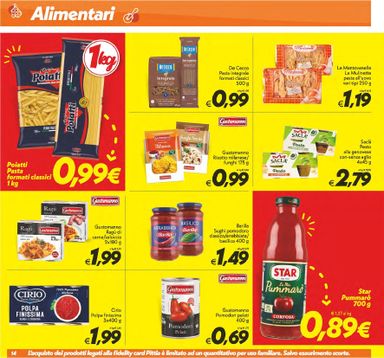Volantino Super Conveniente - Super Conveniente - Avola/Caltanissetta/ Sancataldo/Barcellona/Milazzo/ Villafranca valido dal 13/10 al 22/10 - pagina 14