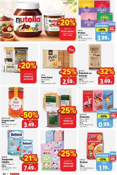 Katalog Plodine - Plodine vrijedi od 28.10. do 03.11. - stranica 30
