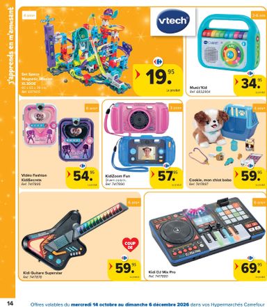 Folder Carrefour - Carrefour - Catalogue Jouets van 14/10 tot 06/12 - side 14