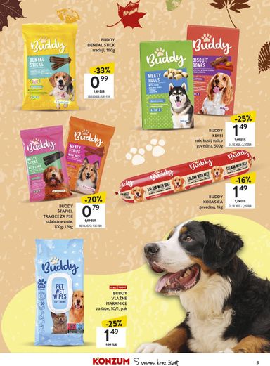 Katalog Konzum - Konzum - Jesenska Čarolija vrijedi od 05.10. do 18.10. - stranica 5