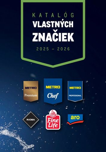 Leták METRO - Metro - Katalóg vlastných značiek METRO od 21.11. do 21.11. - strana 1