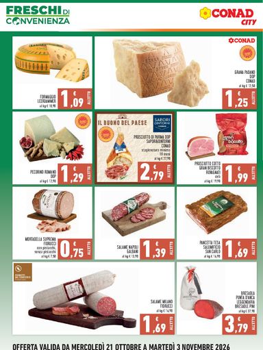 Volantino Conad City - Conad City - Roma, Viterbo valido dal 21/10 al 03/11 - pagina 6