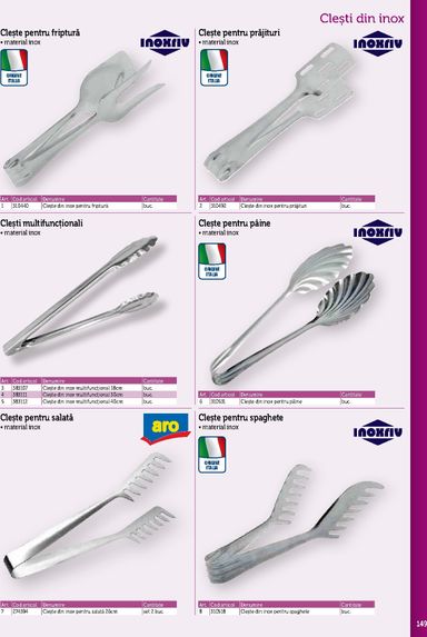 Catalogul Metro - Metro - Echipamente Profesionale pentru HoReCa de la 01.01. până la 31.12. - pagina 149