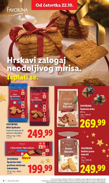 Katalog Lidl - Lidl - Favorina od 22.10 do 31.12 - strana 8