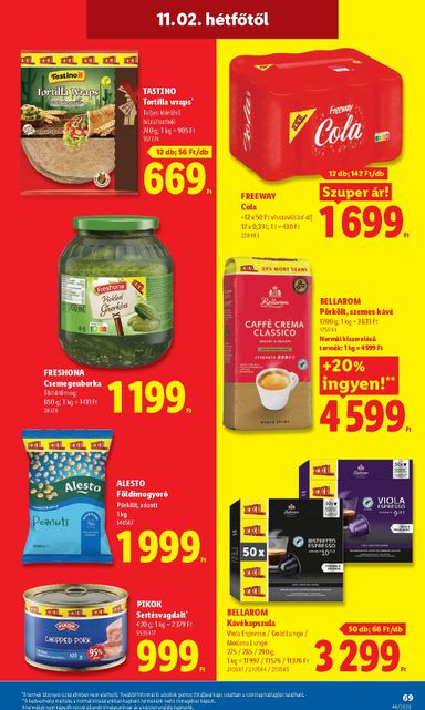 Akciós újság Lidl - Lidl érvényes 10.29.-tól 11.04.-ig - 69 oldal