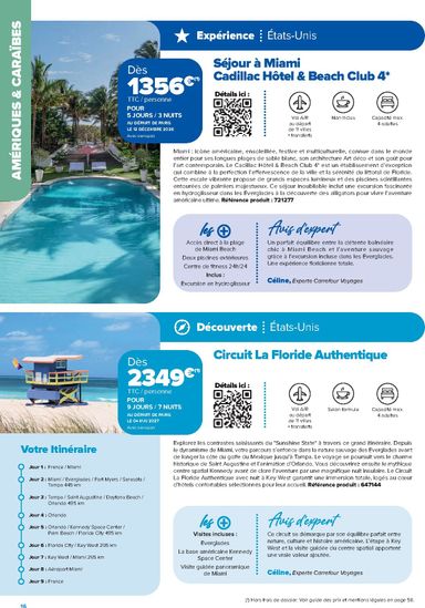 Catalogue Carrefour - Carrefour - Séjours & Circuits valable dès le 14/08 au 31/03 - page 16