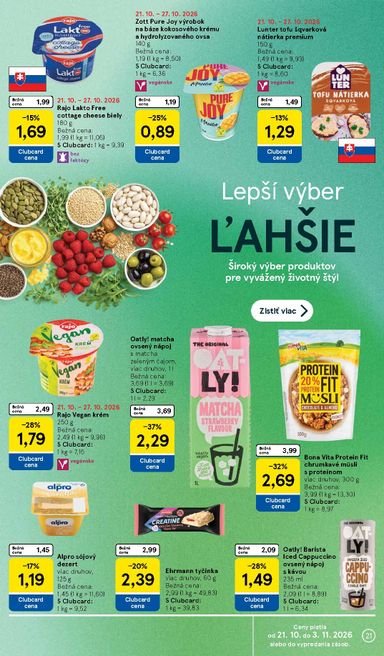 Leták Tesco - Tesco od 21.10. do 27.10. - strana 21