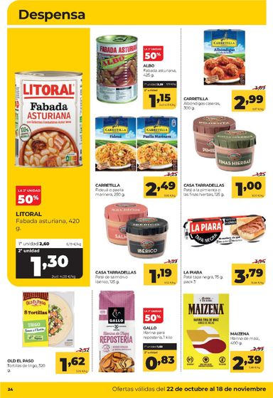 Folleto Alimerka - Alimerka - Asturias del 22/10 al 18/11 - página 26