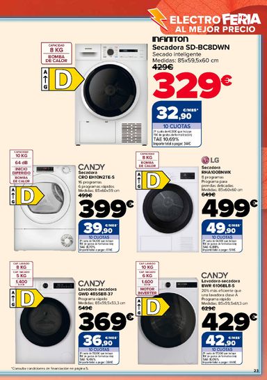 Folleto Carrefour - Carrefour - Electro Feria del 27/10 al 10/11 - página 23