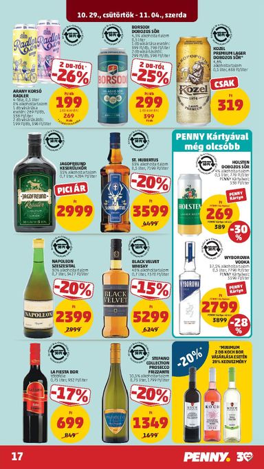 Akciós újság PENNY - PENNY érvényes 10.29.-tól 11.04.-ig - 21 oldal