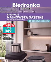 Biedronka Poľsko - Home platný od soboty 24.10.2026