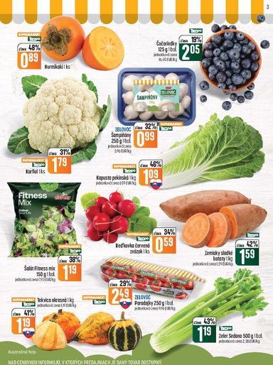 Leták COOP Jednota - COOP Jednota od 22.10. do 28.10. - strana 3