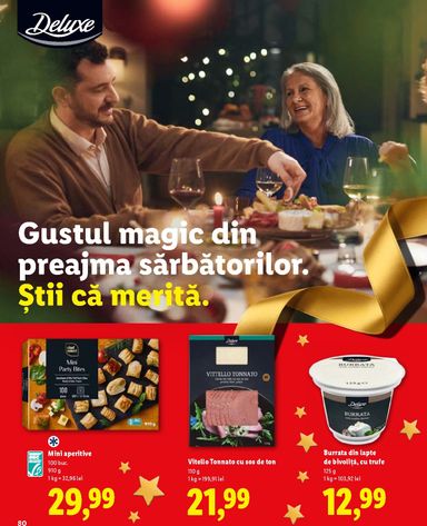 Catalogul Lidl - Lidl - Deluxe de la 19.10. până la 31.12. - pagina 80