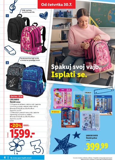 Katalog Lidl - Lidl - Back to school od 30.07 do 31.10 - strana 6