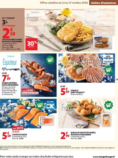 Folder Auchan - Auchan Supermarché - Halloween van 13/10 tot 24/10 - side 29
