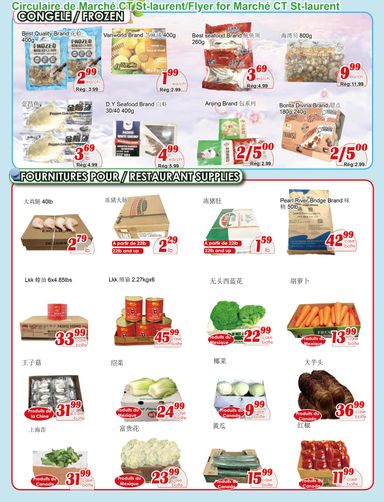 Flyer Marché C&T - Marché C&T - St-Laurent valid since 10-22 until 10-28 - page 3