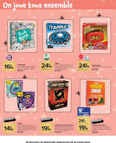 Catalogue Carrefour - Carrefour - Prêt À Jouer Avec Nous ? valable dès le 13/10 au 07/12 - page 77