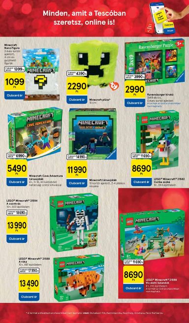 Akciós újság Tesco - Tesco - Karácsonyi játékkatalógus érvényes 10.28.-tól 11.17.-ig - 27 oldal